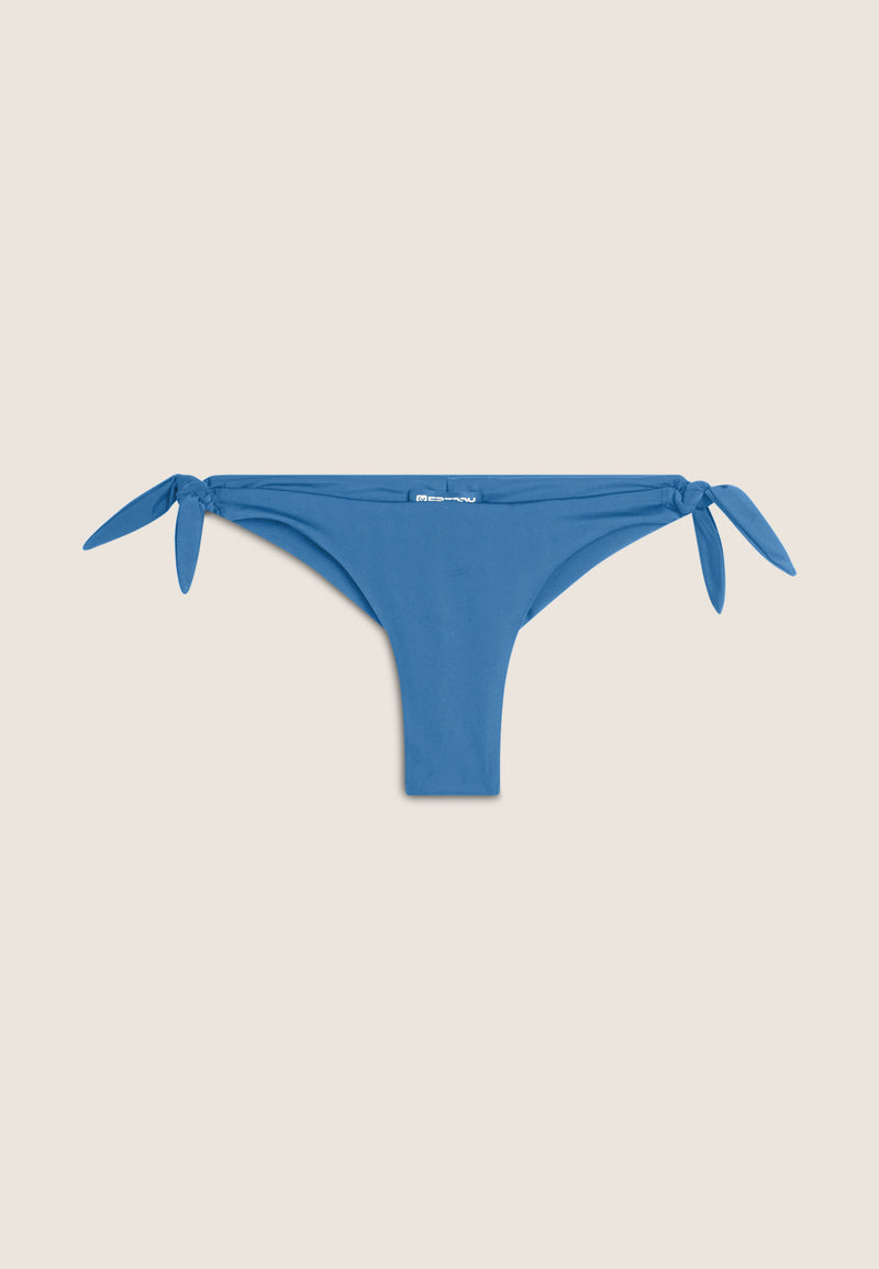 Brasilianische Bikinihose - An den Seiten gebunden - BLUE
