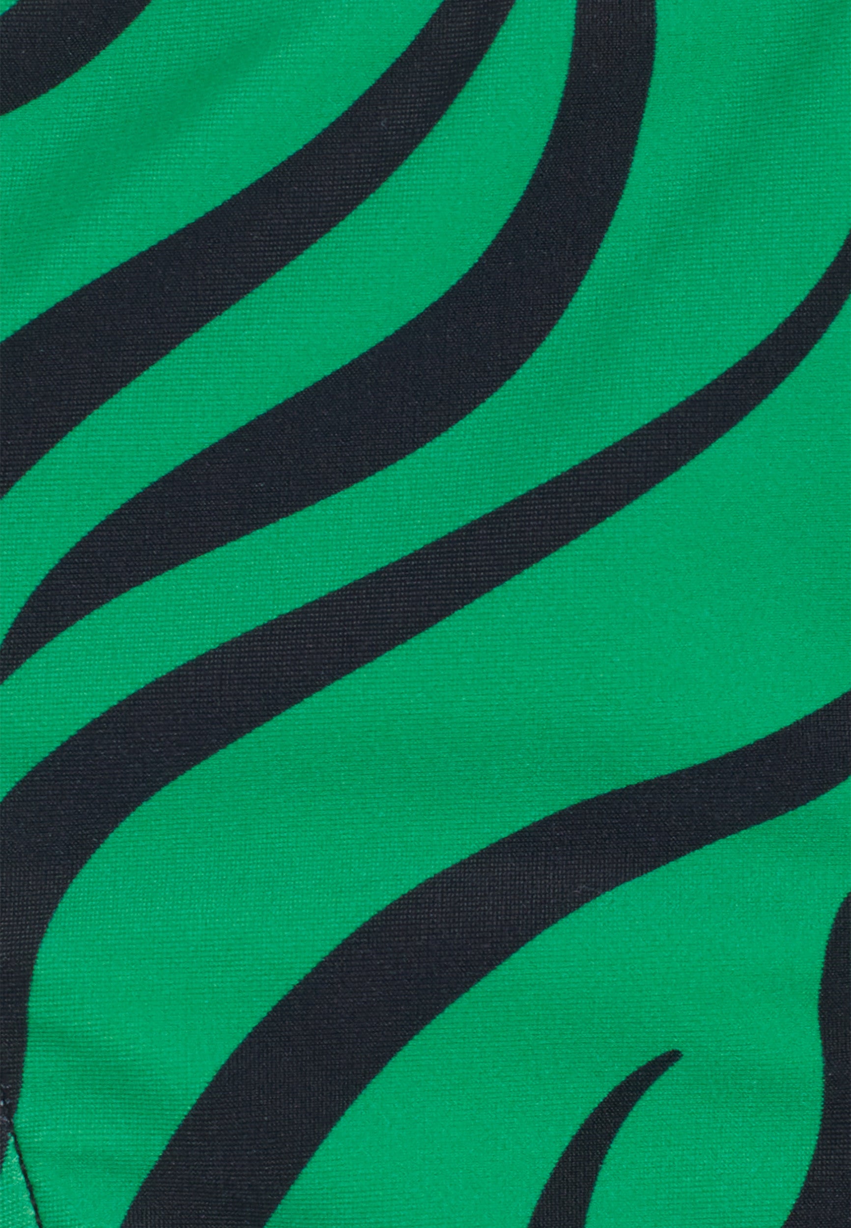 String-Bikinihose mit Zebramuster - GREEN