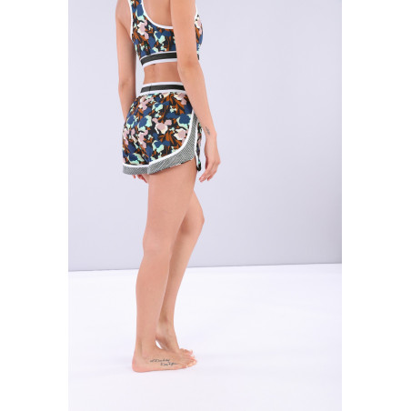 Yoga Shorts - Made in Italy - BMP - Floral