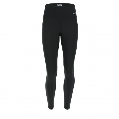 Energy Pants® In D.I.W.O® - High Waist Skinny - 7/8 Length - Reflective Details - N - Black