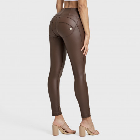 WR.UP® Ecoleather - High Waist Skinny - M12 - Brown