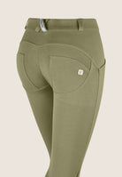 WR.UP Push-Up Regular Waist Skinny Pants - Four Leaf Clover Green