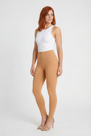 WR.UP Push-Up High Waist Skinny 7/8 Pant With Front Seam - Macaroon Brown